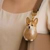 Puppy Hair Storage Pendant Keychain Transparent Dogs Hair Storage Box Hanging Decoration Bag Hanging Pendant Gift for Dog Lovers