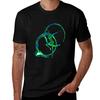 Green Jump Tshirt Sports Casual Breathable Tee Shirt