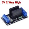 1/2PCS 5V Relay 1 2 4 8 Channel For OMRON SSR High Low Level Solid State Relay Module TZT 250V 2A For Arduino