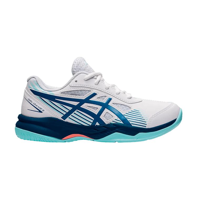 Asics Gel Game 8 GS Black Pure Silver Kids Sneakers 1044A025-105