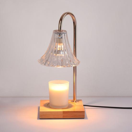 Candle Warmer Lamp with Timer & Dimmer Wax Melting Lantern for Home Decor Aromatherapy Gift for Women Modern Candle Lantern for Living Room & Bedroom
