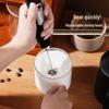 Rechargeable Handheld Electric Milk Frother & Egg Beater