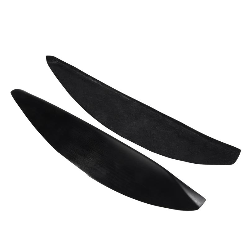 Car Front Headlight Lamp Eyebrows Eyelids Moulding Cover Trims For Opel Vauxhall Astra H MK5 2004 - 2009