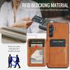 For Samsung Galaxy A34 5G Case Kickstand Shockproof Leather+TPU Phone Cover