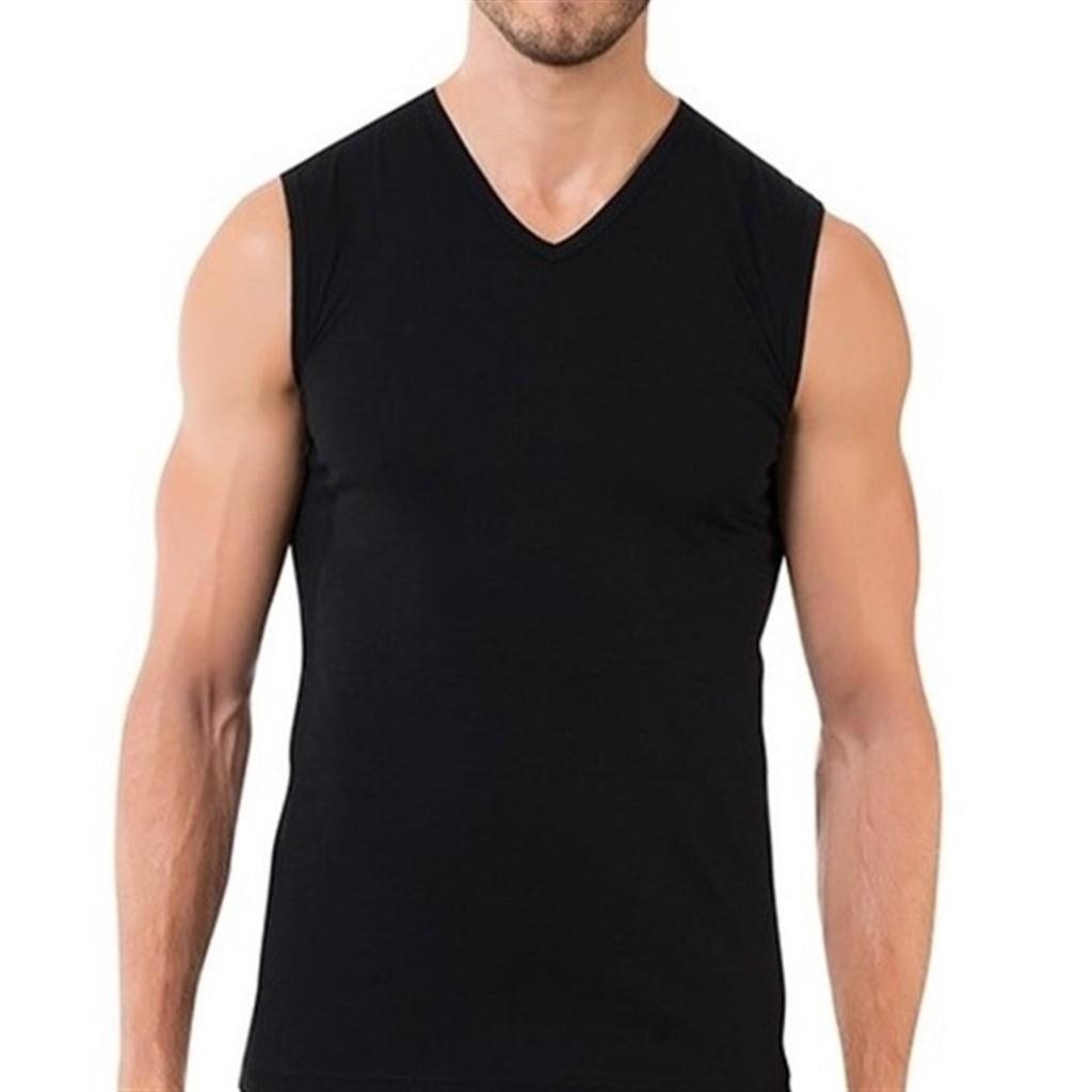 Cift Kaplan 100% Cotton V-Neck Sleeveless Men's Athlete Undershirt