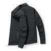 Spring and Autumn Middle-aged Jackets In the Elderly Casual Fleece Thickened Autumn Coat Men On Clothes