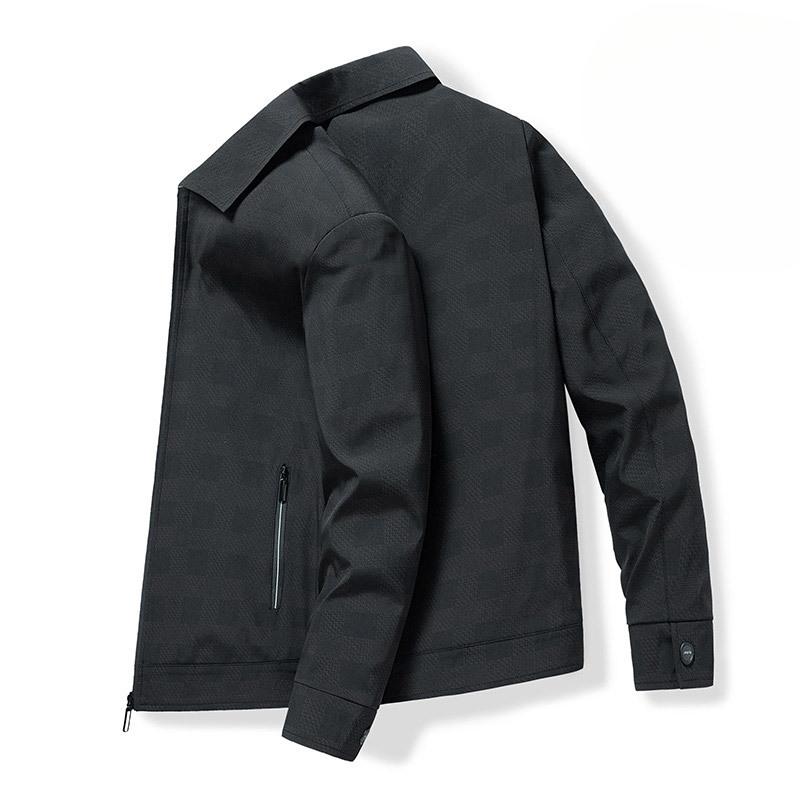 Spring and Autumn Middle-aged Jackets In the Elderly Casual Fleece Thickened Autumn Coat Men On Clothes