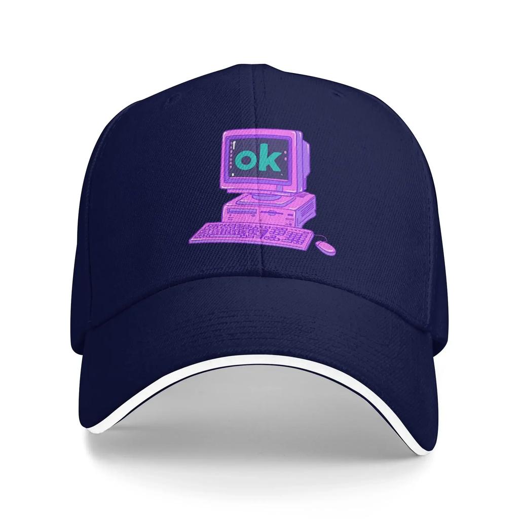 Summer Radiohead Baseball Cap Ok Computer Hunting Camping Classic Print Sun Trucker Hat Men Women High Quality Baseball Caps