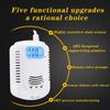 CO and Gas LCD Gas Detector, Home Natural Gas/Methane/Propane/CO Alarm, Leak Sensor Detector with Voice Promp and LED Display