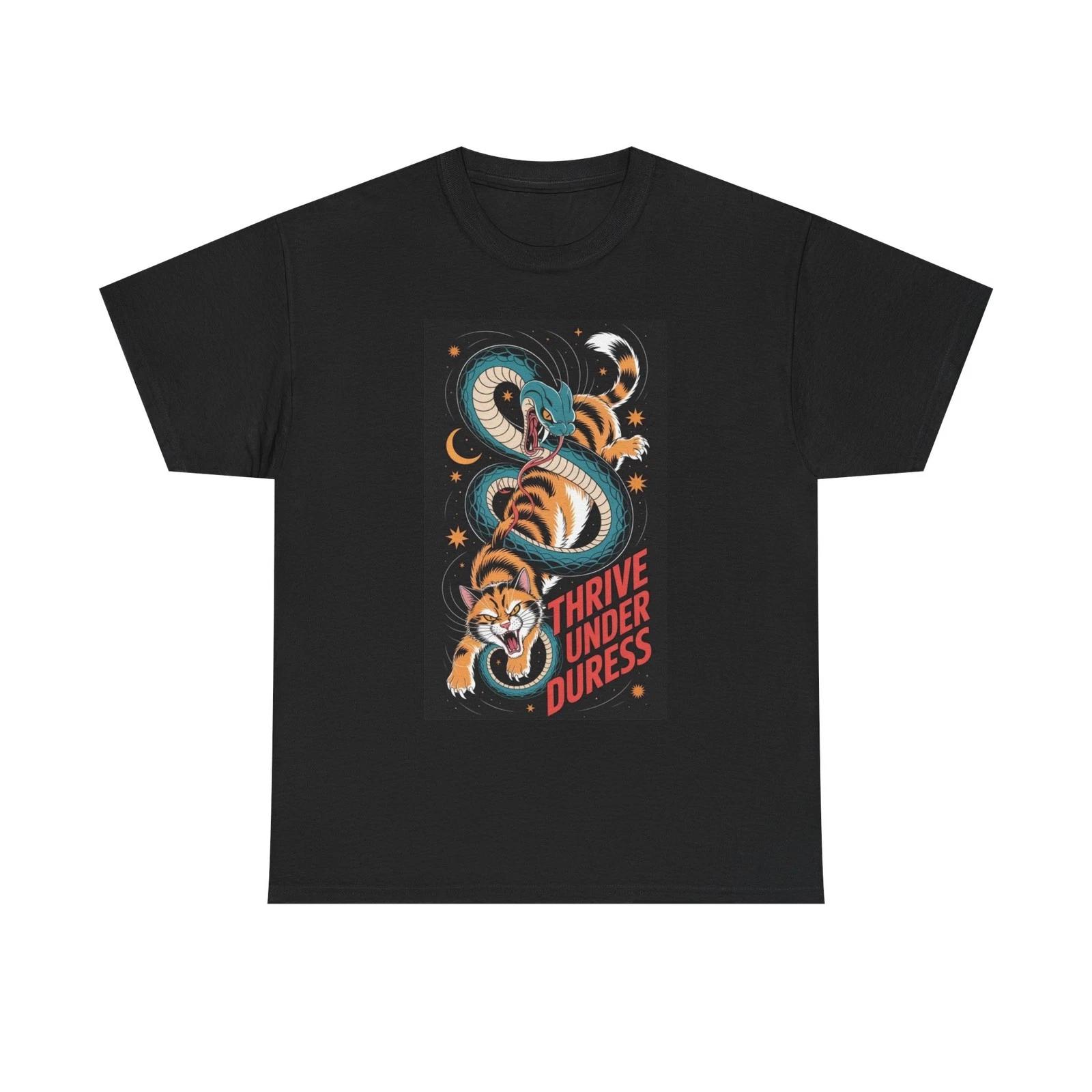 Thrive Under Duress Graphic T Shirt Unisex Heavy Cotton Tee 3XL
