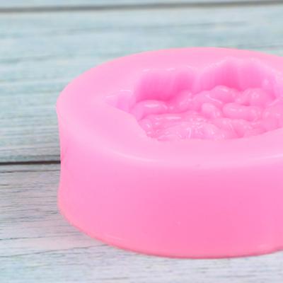 Blumenförmige Fondant Silikonform DIY Kuchen Gebäck Backdekorationsform