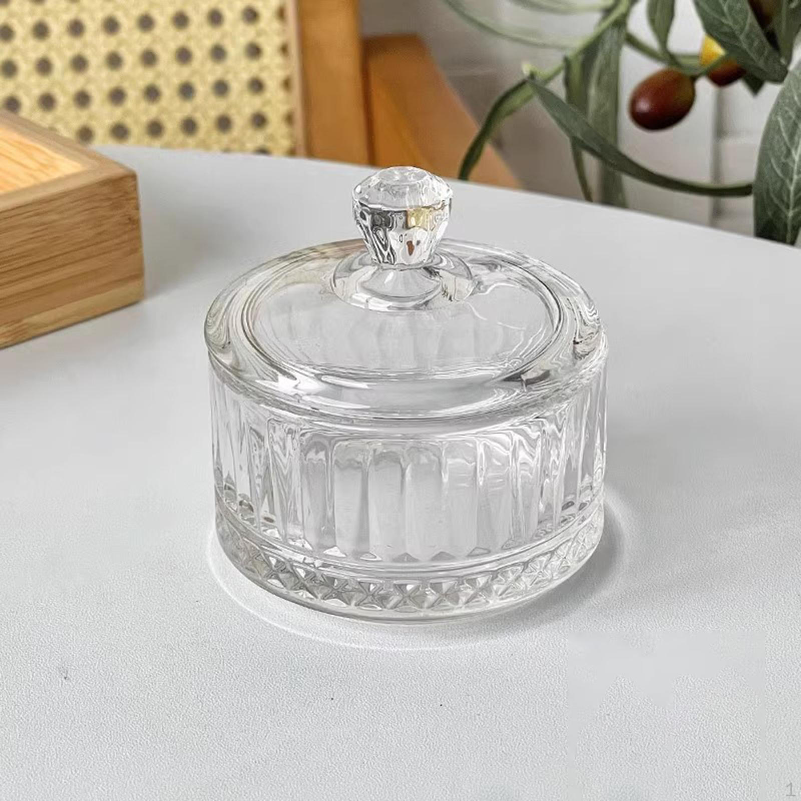 

Конфеты Сладкая банка Тарелка Контейнер для еды Хранение печенья с крышкой для Кофейни Бар Кухня