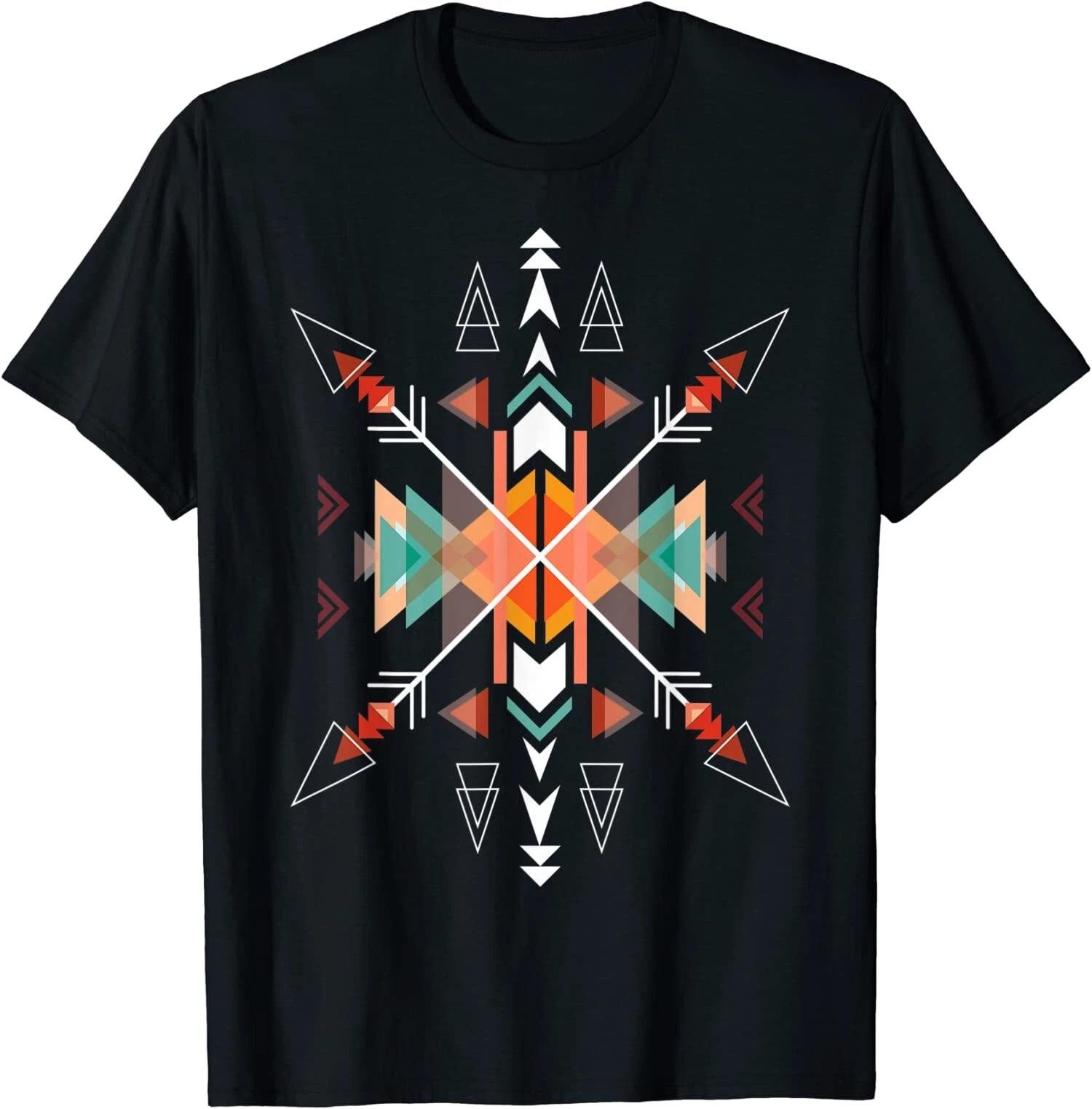 Dreamcatcher Aztec Sacred Geometry Boho T-Shirt XL