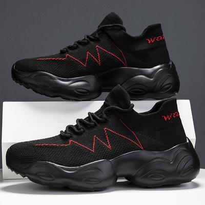 35-47 Men's and Women's Large Sizes Anti Slip Wear Resistant Breathable Fashion Dad Shoes Socks Shoes Casual Sports Shoes