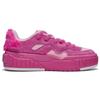 Li Ning Disney Strawberry Bear X  001 Unblock Classic Cushioning Breathable Warm Low-Top Casual Shoes Women Sneakers Pink AGCT218-5