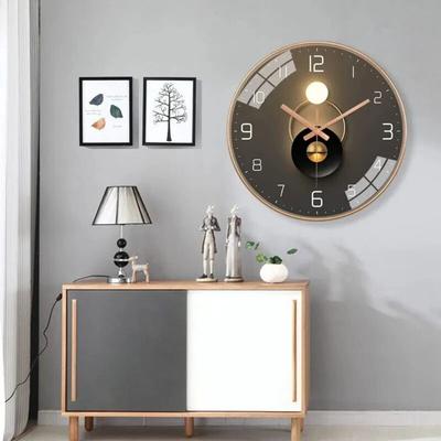 8 Inches Wall Clock Silent Movement Hanging Watch Modern Decor Mute Clock  Living Room