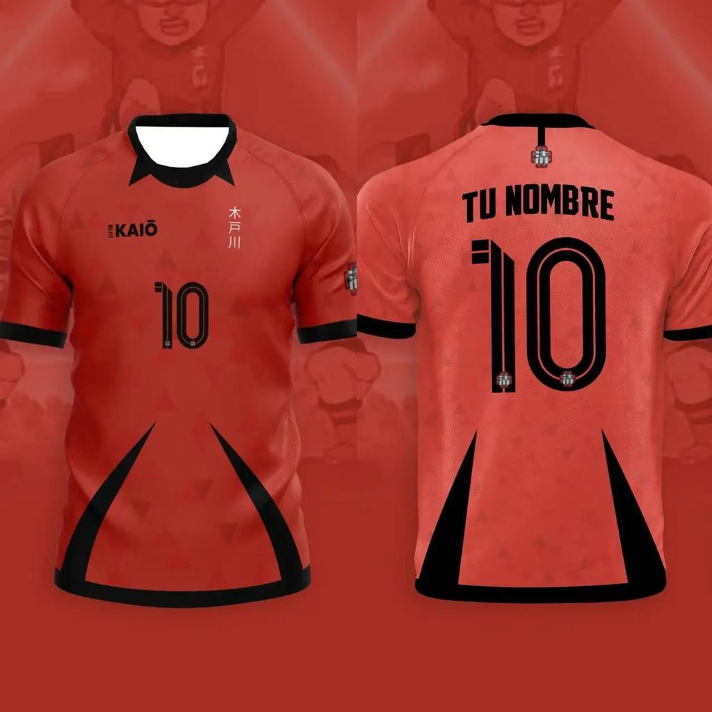 Japan Soccer Anime Jersey Inazuma Eleven Kaio Boys Girls Clothes Sports Casual Breathable Quick-Drying Oversized Daily Training