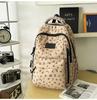 Same Backpack for Middle and High School Students with High Aesthetic Value, Letter Printed Campus Backpack, Lightweight and Large Capacity Backpack