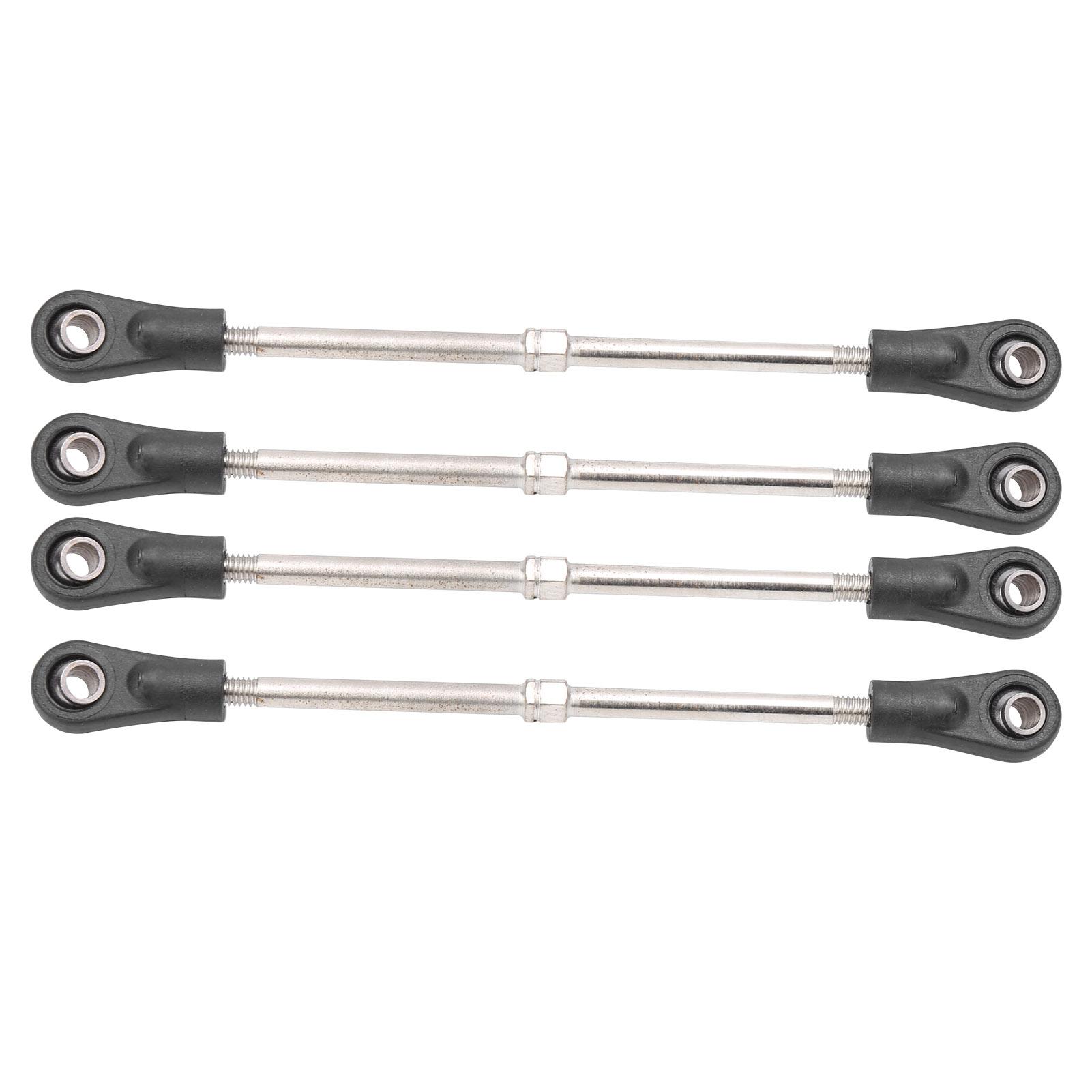 

4Pcs Adjustable Rear Upper Suspension Arm Tie Rod Linkage Arm for 1/10 RC Car Truck