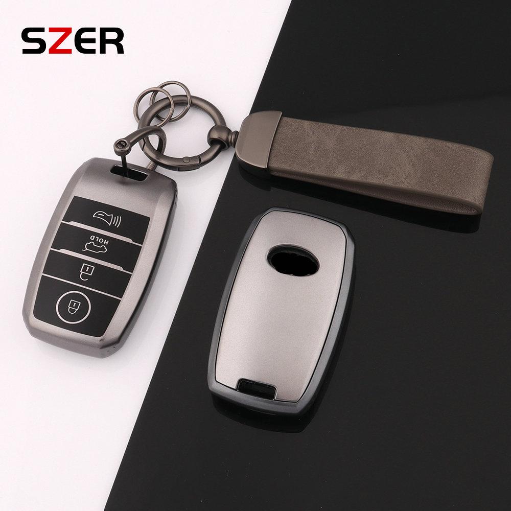 3 4 Button TPU Car Smart Key Case Cover Shell Keychain For KIA Rio Rio5 Sportage Ceed Cerato K3 KX3 K4 K5 Sorento Optima Picanto