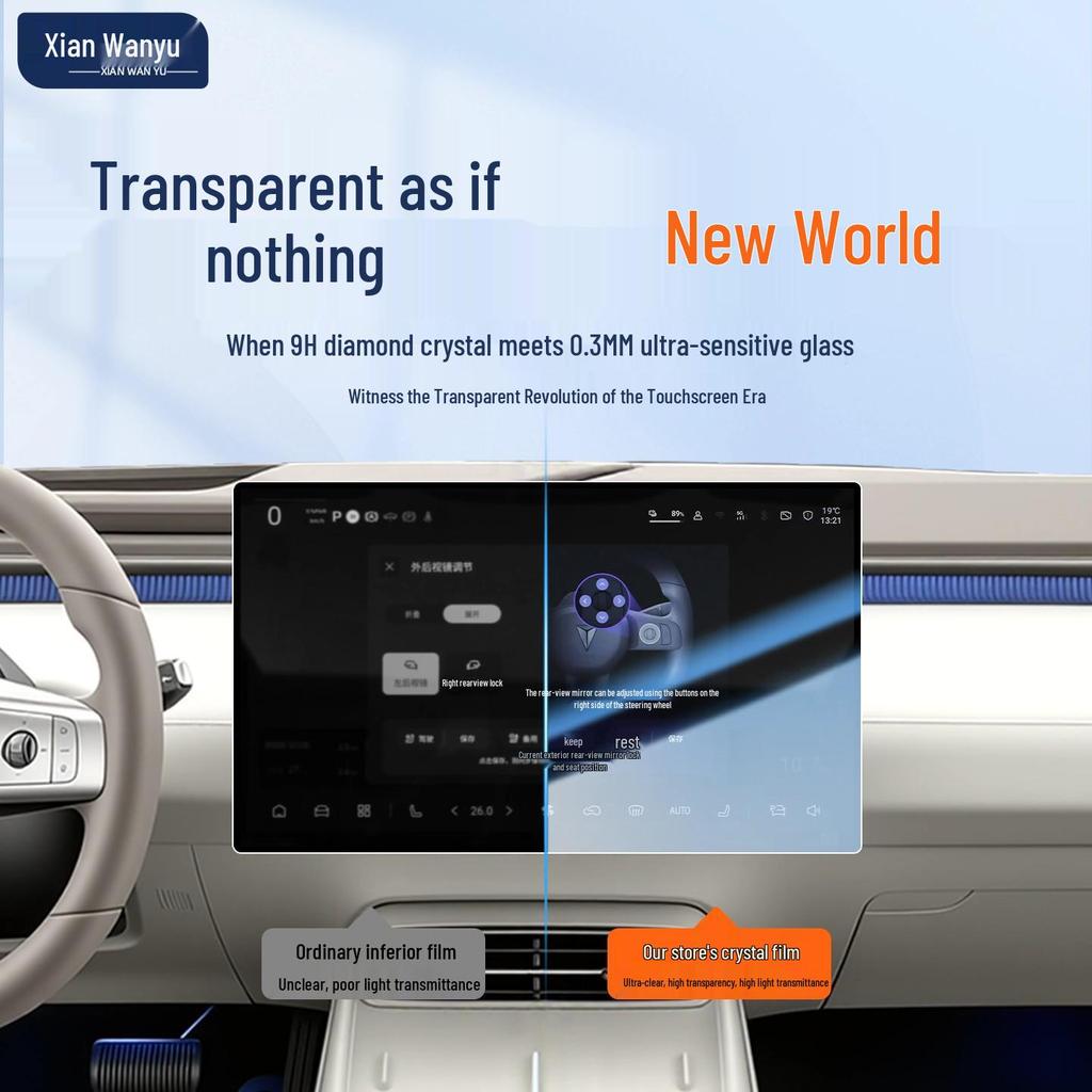 Changan Deepal L06 Central Control Tempered Screen Protector