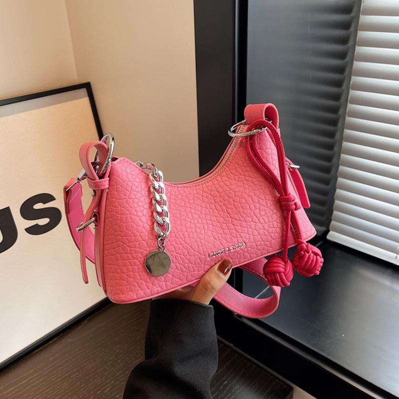 High-End-Kette Handheld Kleine Tasche für Frauen 2023 Neue Textur Nische Einzelne Schulter Unterarm Tasche Modische Umhängetasche Kleine Tasche