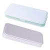 Colorful Plastic Pencil Boxes Macaron Pencil Boxes for School Crayon Marker Organizer Boxes for W/ Hinged Lids