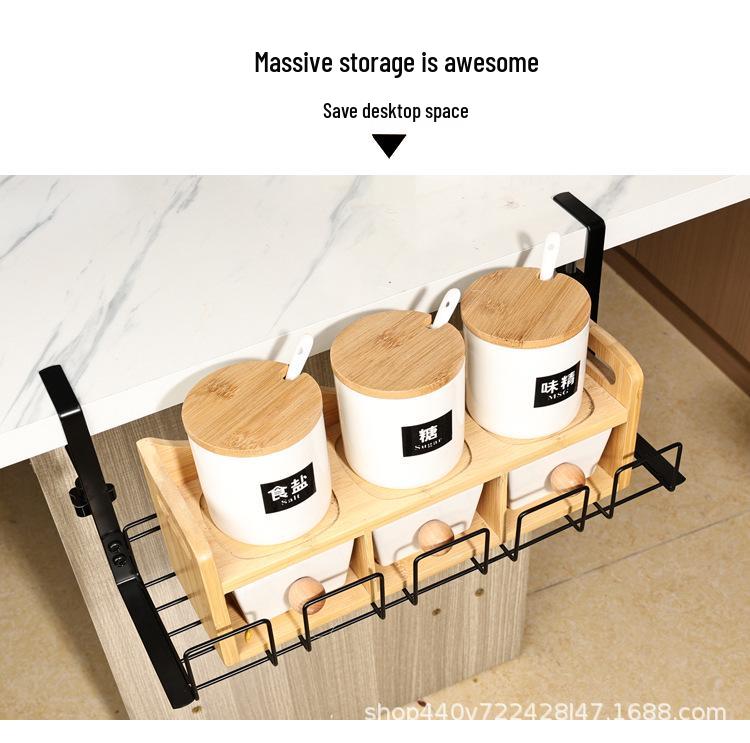 Adjustable Under-Desk Cable Organizer & Surge Protector Storage Box