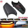 For VW Volkswagen Polo Mk4 9N3 FL Vento Skoda Octav 2X Led Side Wing Mirrors Dynamic Turn Signal Light Indicator Repeater Lamp