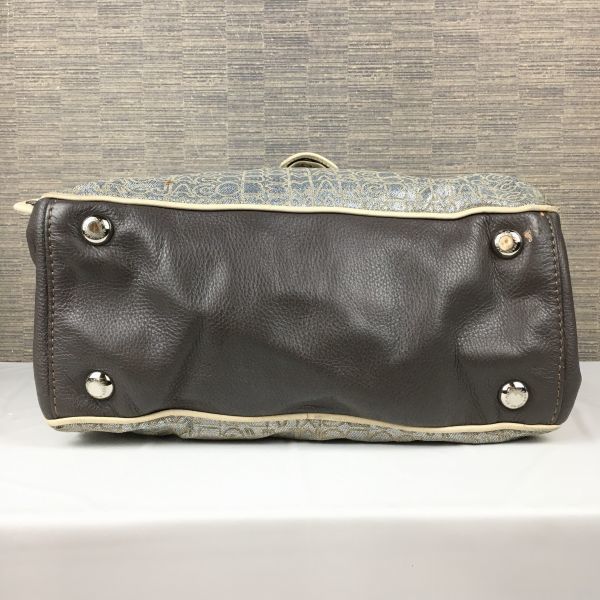 MARC BY MARC JACOBS Torba do ręki Szara Wzór z logo(UŻYWANY)