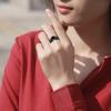 Gothic Style Ring Inlaid Shining zirconia Dark Skull Design On The Band Multi Colors And Sizes To Choose Halloween