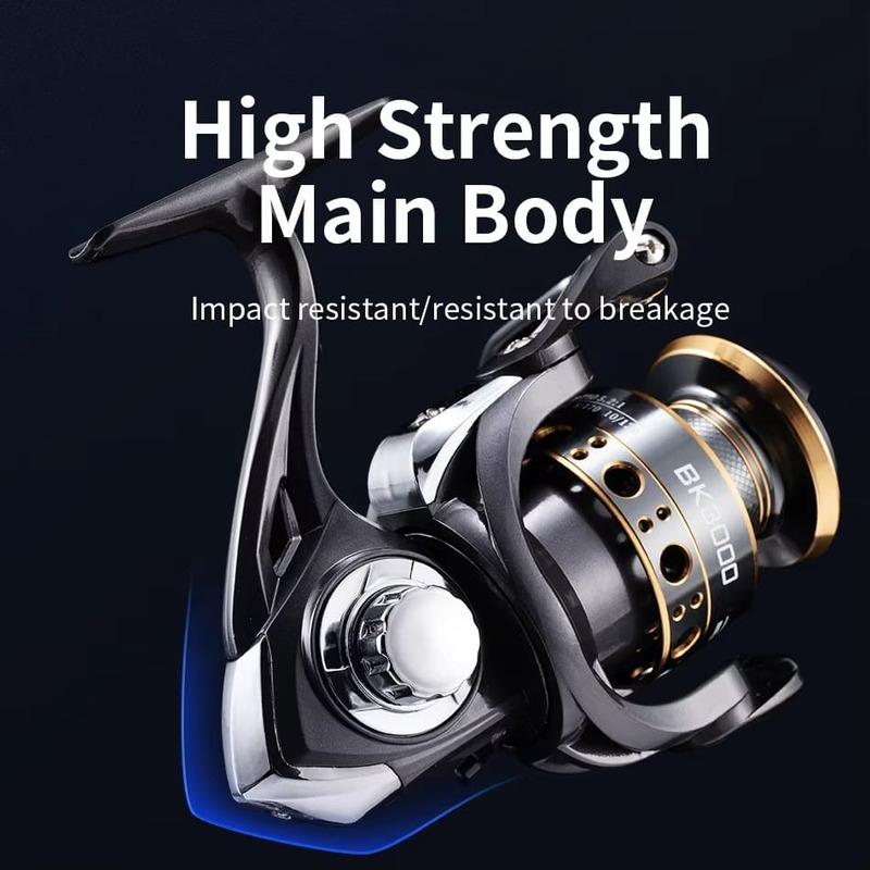 Nový přívlačový naviják pro slanou a sladkou vodu Kovová cívka Vyměnitelný pro leváky/praváky pro hladké nahazování 5.2:1 Vysokorychlostní poměr