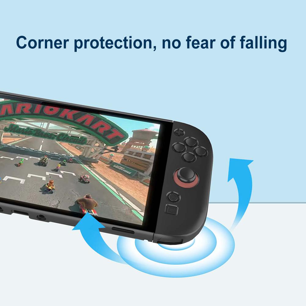 TPU+PC Detachable Case for Nintendo for Switch 2 Protective Case Cover Anti-fall Full Protection Cover Shockproof Protector Case