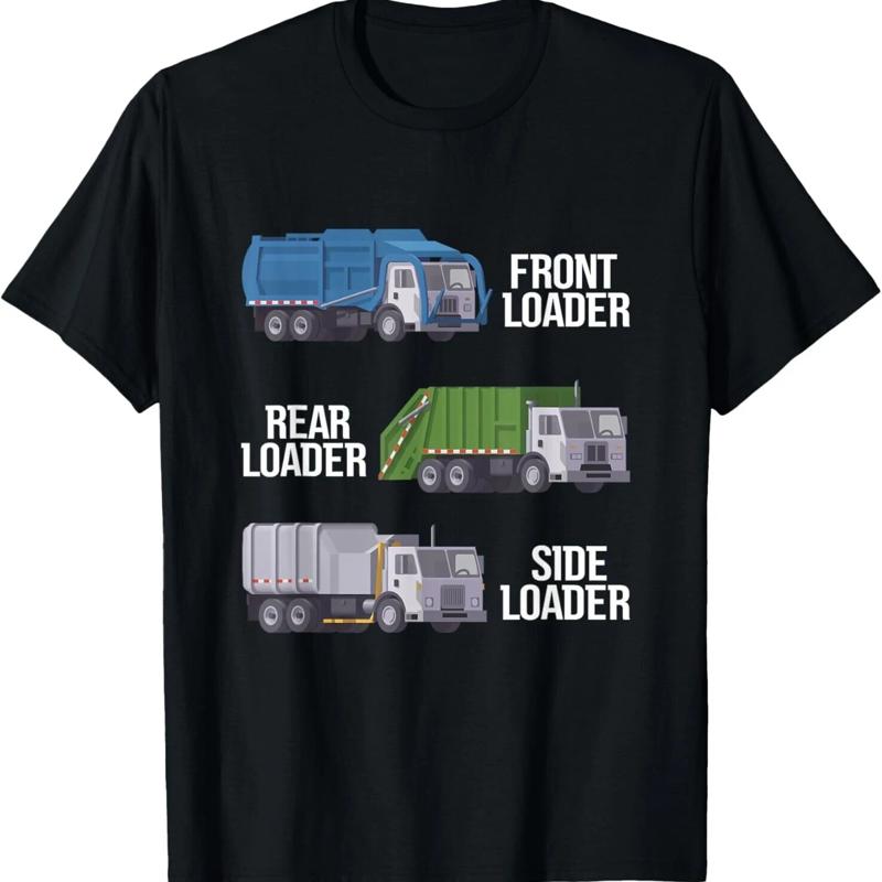Recycling Trash Waste Separation Garbage Truck Unisex T Shirt