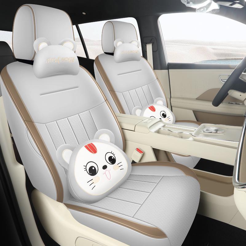 2025 Toyota BZ3X Leather Car Seat Covers: Model 610 Max All-Season Cushions