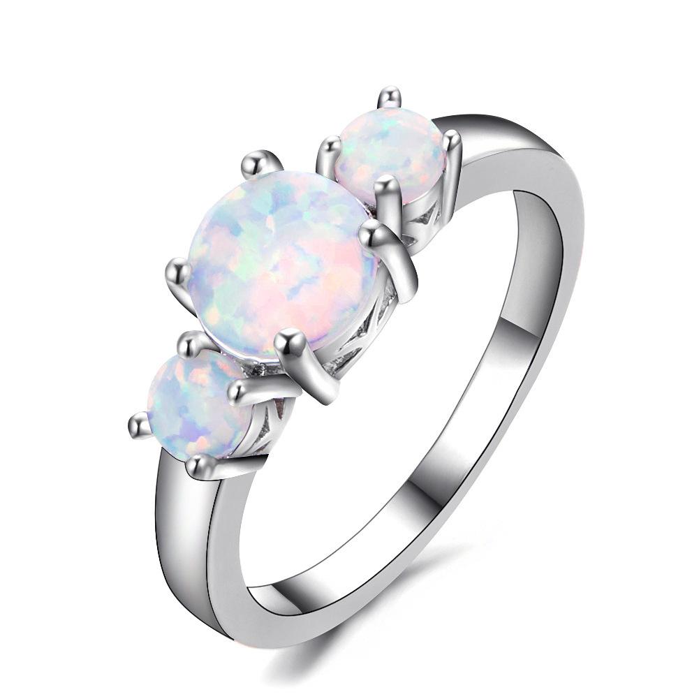 

3 австралийских женских кольца модные и простые No. 10