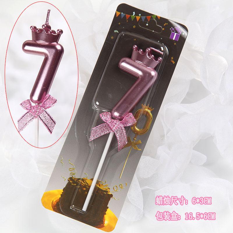 

Творческая золотая корона цифровая свеча на день рождения для детей и взрослых С Днем рождения украшение торта на День святого Валентина декоративная свеча