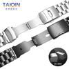 Solid Stainless Steel Watch Band Strap for Timex Tides T45601 T2N721 T2N720  T2N739 TW2T76500 Men E-tide Compass Metal Watchband