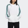 Adidas Neo Womens Favorite February Shadow Color Block Hoodie Women Hoodies White GS2599