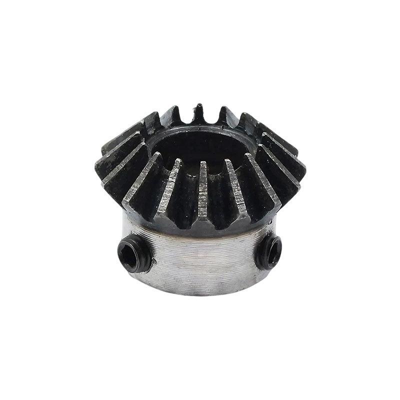 Roată dințată conică 2.5 Mod 20 dinți 2.5M 20T Cu alezaj pentru pană 12 14 15 16 17 18 20 22 24 25mm Angrenaj de acționare la 90 de grade Oțel