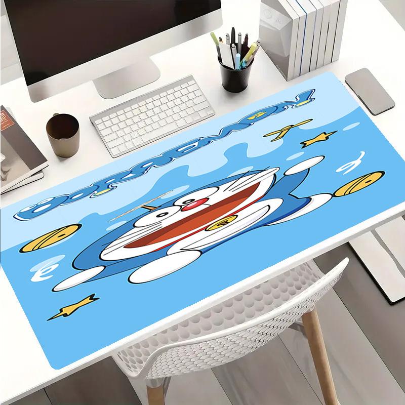 Doraemon Mouse Pad - Non-Slip Rubber Base, Smooth Surface for Work,Gaming,Office,And Home Use, Desk Mouse Pad