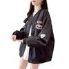 ZOSOUL Vintage Embroidered Baseball Jacket