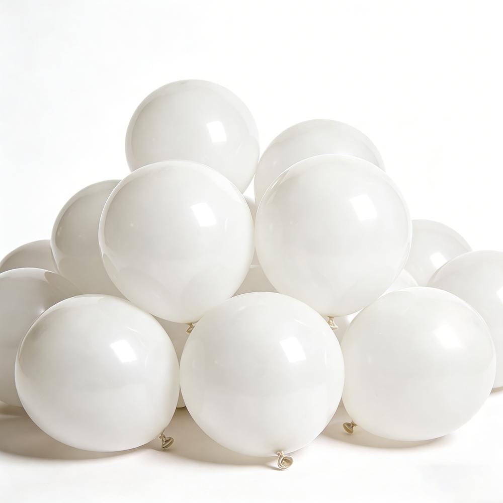 100Pcs 12 Inch Matte Latex Balloon Happy Birthday Party Decor Christmas Wedding & Engagement Anniversary Decoration Balloon