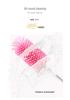 Anpei 360° Rotating Silicone Bottle & Nipple Cleaning Brush Set