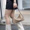 Minimalist Korean-Style Single Shoulder Crossbody Bag Women Soft Genuine Leather Daily Commute