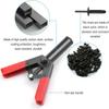 40 pcs Rivets Plastic Rivet Gun Set Multifunctional Poly Rivet Gun Quick Set For Fastening Door Panels & Automotive Trim