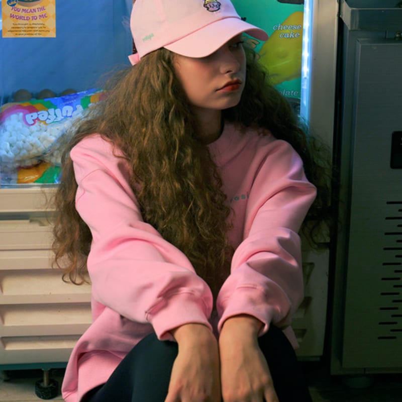 Rosiya Rosiya Rabbit Ball Cap Pink