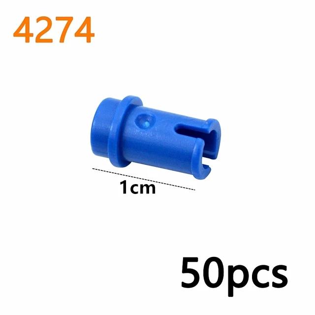 Bulk Technical Connector Pin Peg Cross Axle Building Blocks Parts Compatible with 2780 3673 6558 6562 MOC Bricks Toys