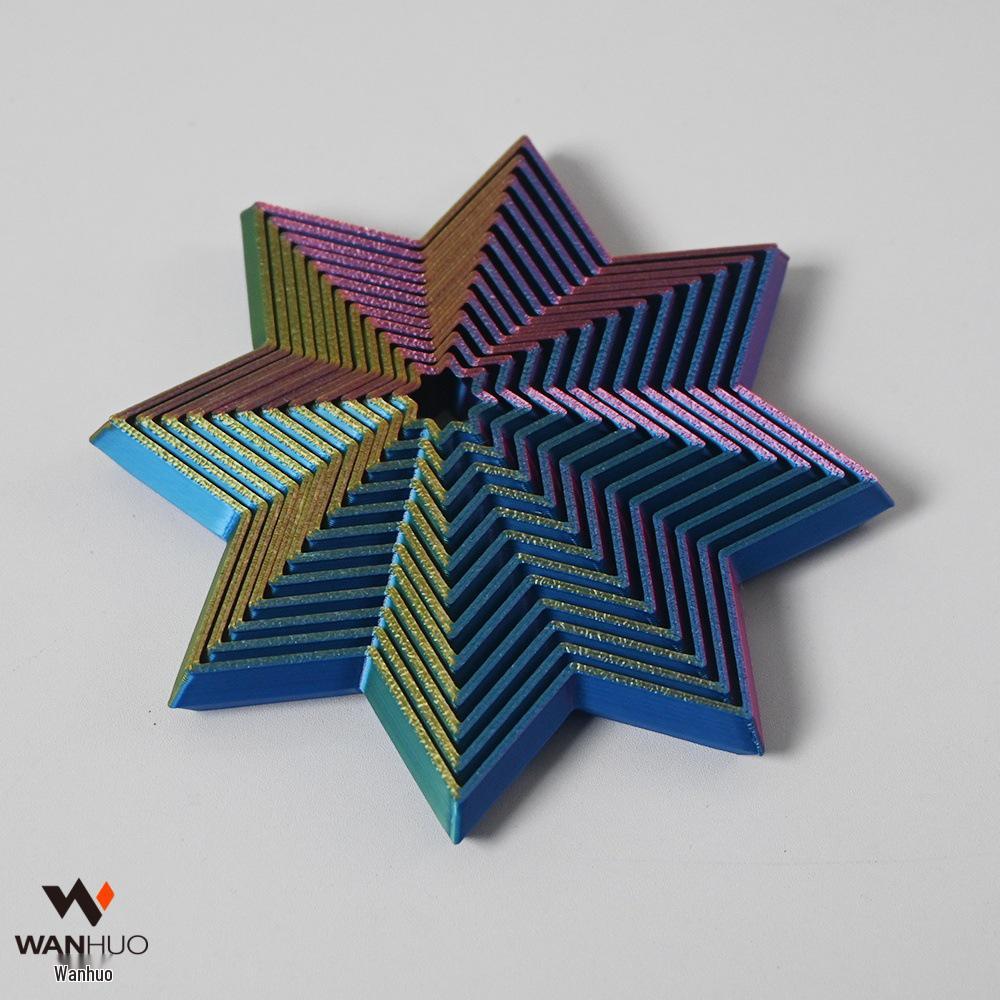 Fractal Fidget Hexagon Star Toy