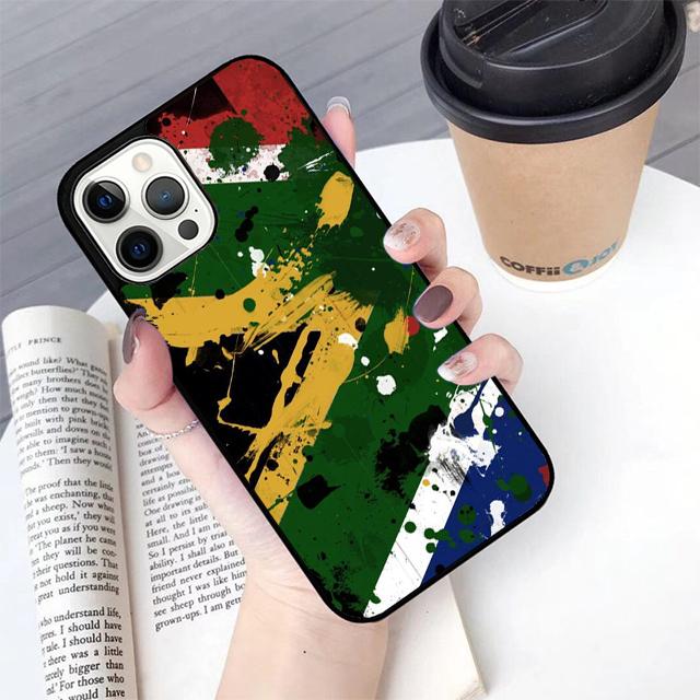 South Africa Flag Phone Case For iPhone 17 Air 14 15 16 16e 13 12 Max Cover For Apple iPhone 17 Air 11 Pro Max Plus Coque